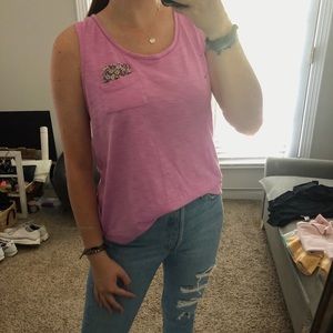 Anthropologie Pocket Tank